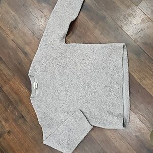 Acne Studios  grey slub  wool crew neck Sweatshirt small